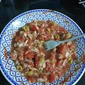 El cooksnap de Jaume TC cuando hizo Ensalada murciana o de duro.
