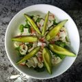 El cooksnap de El Escafandra cuando hizo Ensalada de marisco.