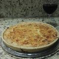 El cooksnap de Marilú Legarda De Lorenzi cuando hizo Quiche Lorraine (quiche de beicon y queso) .