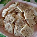 El cooksnap de Mariana Bianchin cuando hizo Galletitas "Crackers" muy fáciles, crocantes y con pocos ingredientes.