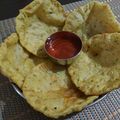 Binita Patel's cooksnap of when they made Aloo Puri.