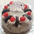 Cooksnap dari Gina untuk resep Oreo Birthday Cake Base Brownies Kukus