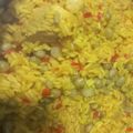 El cooksnap de Elisa Ruiz cuando hizo Arroz amarillo con Pollo.