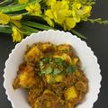 Rashi Mudgal का कुकस्नैप जब उन्होंने चेट्टीनाड आलू (Chettinad Aloo recipe in Hindi) बनाया था।