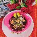 Jyoti Prakash Assudani's cooksnap of when they made Kala Chana Salad.