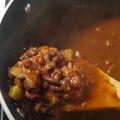 Lauren's cooksnap of when they made Lauren's Turkey Sausage Chili.