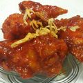 Cooksnap dari Fauziah Nur untuk resep Hot chicken wings (ala" fire chicken wings rechees)