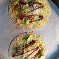 El cooksnap de Jose cuando hizo Sincronizadas rellenas de champiñón y aguacate.