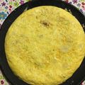 El cooksnap de Maria Quiñones cuando hizo Tortilla de patata, cebolla y calabacín.