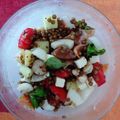 El cooksnap de josbor cuando hizo Ensalada de lentejas y salmón.