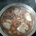 El cooksnap de Deste13 cuando hizo Filetes bacalao fresco en salsa con marisco.