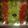 El cooksnap de Lady Marmalade cuando hizo Ensalada de kiwi y tomate con sal rosa.
