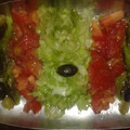 El cooksnap de Lady Marmalade cuando hizo Ensalada de kiwi y tomate con sal rosa.