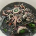 Cooksnap dari Asthri Asthasari untuk resep Cumi Basah Kuah Tinta