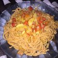 El cooksnap de Violeta Palermo cuando hizo Wok de verduras (con fideos).