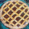 El cooksnap de Caryto Caryto cuando hizo Pastafrola con harina leudante de membrillo y batata.