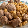 El cooksnap de El Menú de Gemma cuando hizo Garbanzos con butifarra al comino.