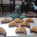 El cooksnap de maria cuando hizo Mini croissant.