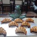 El cooksnap de maria cuando hizo Mini croissant.