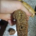 El cooksnap de Stefania cuando hizo Budín húmedo de lentejas, zanahoria y cacao.