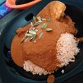 El cooksnap de Alberto Cruz cuando hizo Pollo en Pipian mexicano.