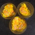 Vanshika Mulchandani's cooksnap of when they made Alphonso Mango Ice-cream (Vegan).