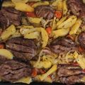 El cooksnap de Alexandr Filippov cuando hizo Carrilleras de cerdo al horno.
