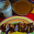El cooksnap de Sara Medrano Echanove cuando hizo Pinchos de carne africanos Suya 🐘.