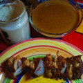 El cooksnap de Sara Medrano Echanove cuando hizo Pinchos de carne africanos Suya 🐘.