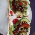 El cooksnap de Cristina cuando hizo Tosta de queso fresco y aguacate.