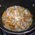 Cooksnap dari Ghinan Nafs untuk resep Sayur Sawi Putih Campur Bakso dan Wortel