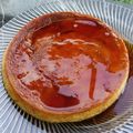 El cooksnap de Angelica Uygur cuando hizo Flan casero de huevo y leche.