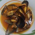El cooksnap de Rut Borillo cuando hizo Mejillones a la marinera.