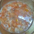 Anousha Qureshi's cooksnap of when they made Chicken corn soup.