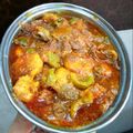 Mahuya Dutta's cooksnap of when they made ক্যাপ্সিকাম মাঞ্চুরিয়ান(Capsicum Manchurian recipe in Bengali).