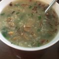 Cooksnap của Lê Vy khi họ làm theo món Cháo trai