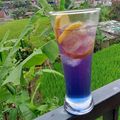 Cooksnap dari Ummi Al_Iya untuk resep Es Teh Lemon Bunga Telang