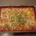 Janis Al-Fath's cooksnap of when they made Spaghetti Squash Lasagna.
