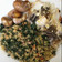 Cooksnap de Eduardo quando cozinhou Bacalhau no forno com Migas de Broa e Batatas.