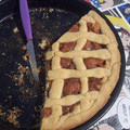 El cooksnap de Virginia Amaro cuando hizo Pastafrola clásica de membrillo.