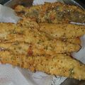 El cooksnap de Yudelka Duarte cuando hizo Milanesa de pescado con semillas.