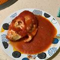 El cooksnap de Juan Carlos García Alonso cuando hizo Pechuga de Pollo rellena de Verdura.