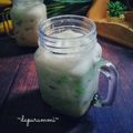 Cooksnap Norashikin Rahmat semasa beliau membuat Cendol Santan Gula Melaka #maratonraya #minuman #minggu2.