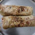 Ankita Rawat का कुकस्नैप जब उन्होंने आलू फ्रैंकी (aloo frankie recipe in Hindi) बनाया था।