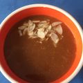 El cooksnap de Marta cuando hizo Sopa de lentejas turcas.
