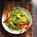Cooksnap Salina Jalaludin semasa beliau membuat Kubis Goreng Mamak(Ala Nasi Kandar).