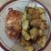 Cooksnap dari dhea indira untuk resep Ayam Panggang Teflon + Potato Wedges (Menu Diet)