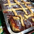 El cooksnap de Nati Chefesita cuando hizo Pasta frola.