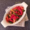 Cooksnap dari Mrs.Tans |IG : @tans.erni untuk resep Tumis Pelangi kulit buah naga