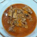 El cooksnap de Angeles Aguilar Bandera cuando hizo Costillas de cerdo con puré de patatas.